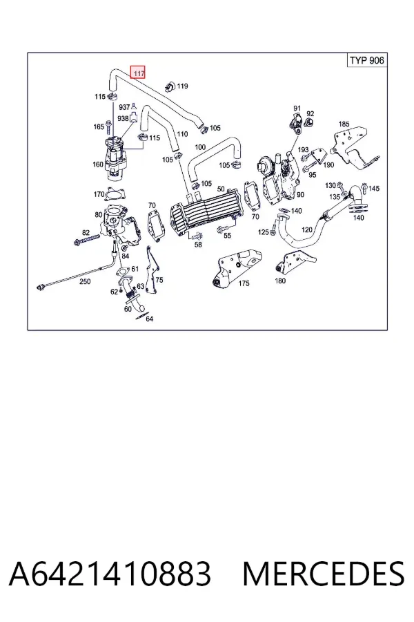  A6421410883 Mercedes