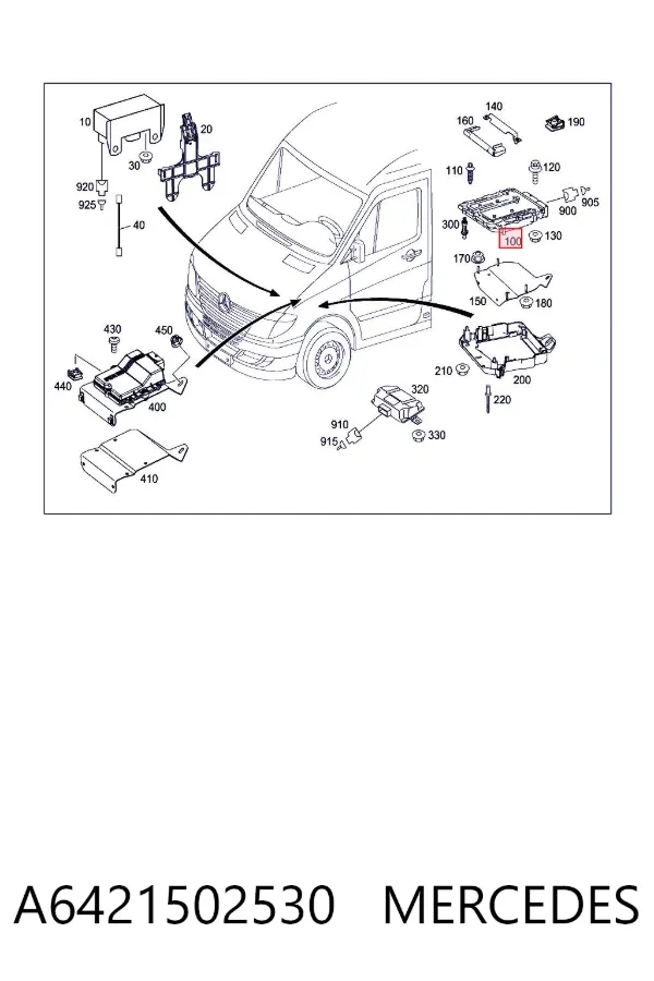  A6421502530 Mercedes
