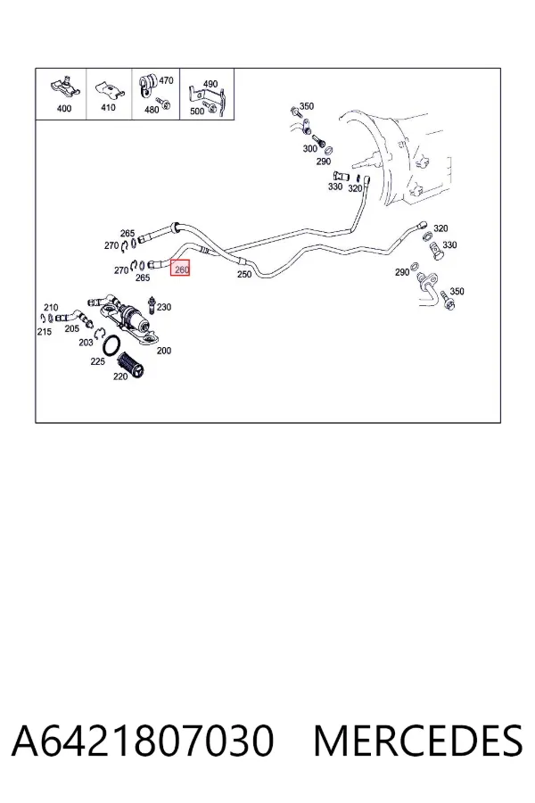  A6421807030 Mercedes