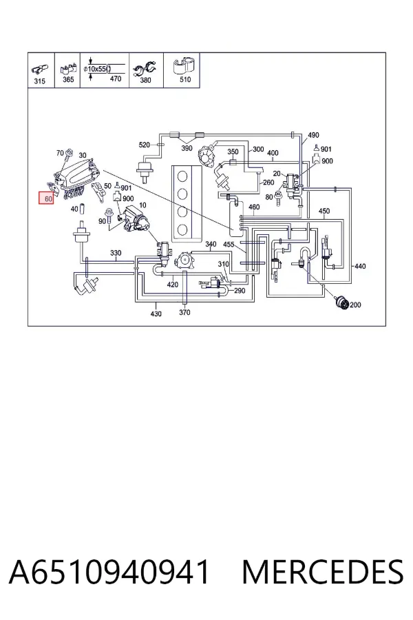  A6510940941 Mercedes