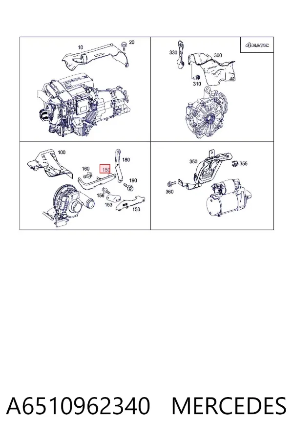  A6510962340 Mercedes