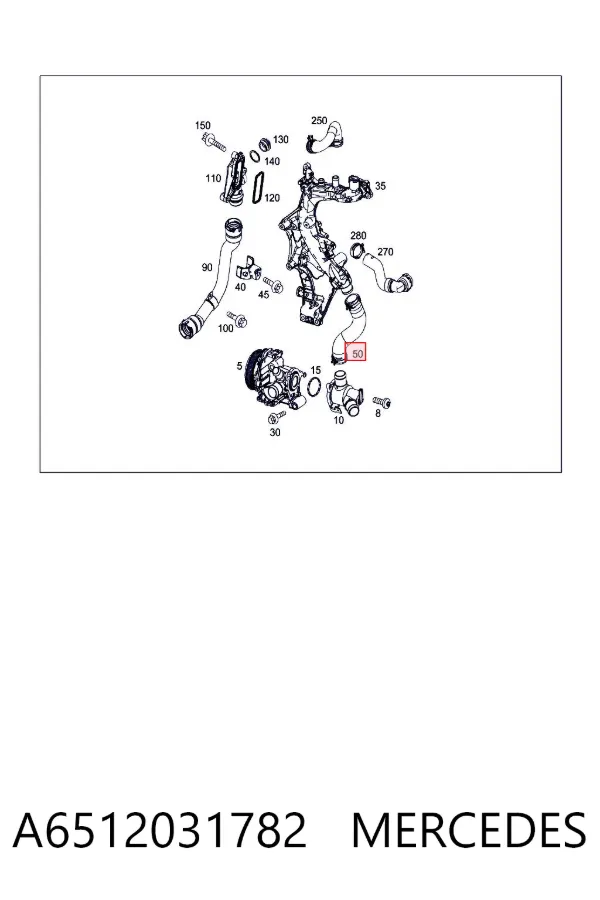  A6512031782 Mercedes