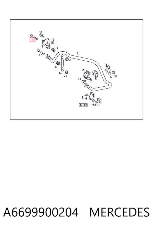  A6699900204 Mercedes