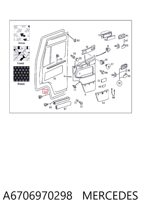 A6706970298 Mercedes