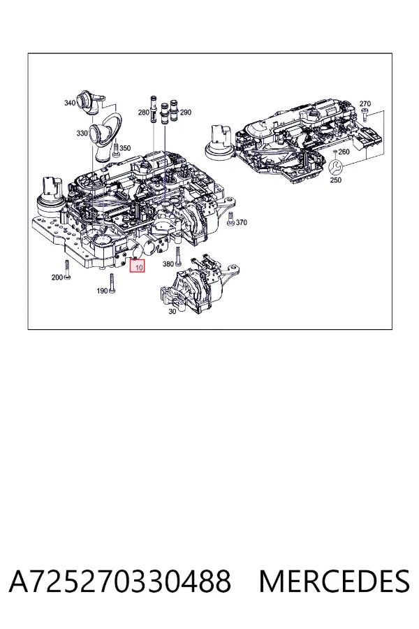  Mercedes A7252703304