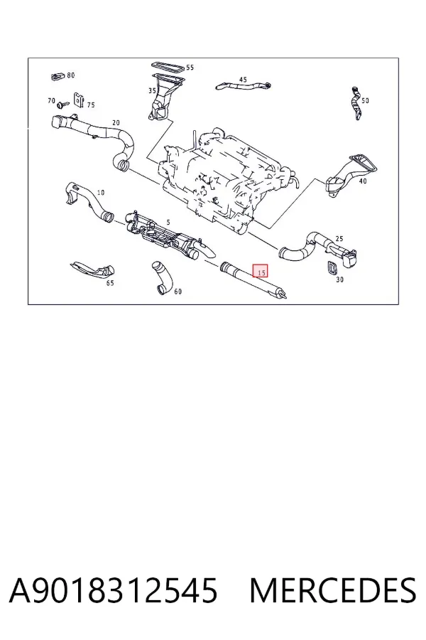  A9018312545 Mercedes