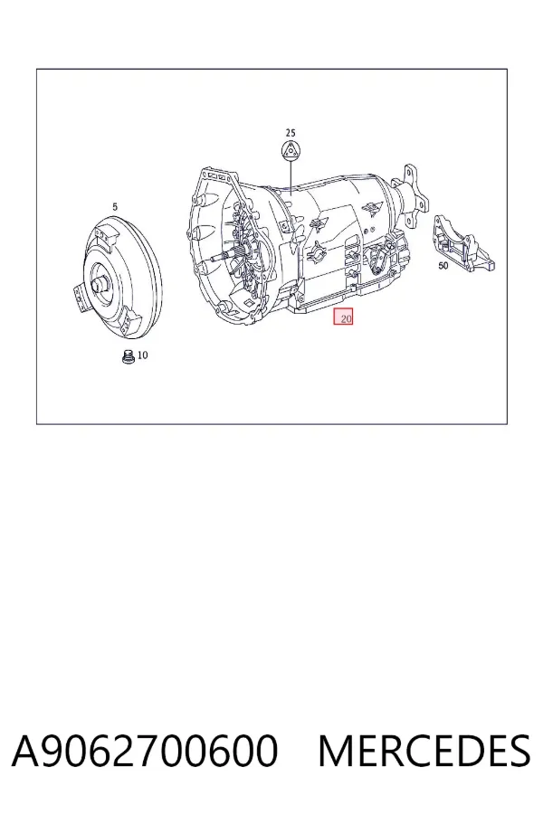 АКПП A9062700600 Mercedes
