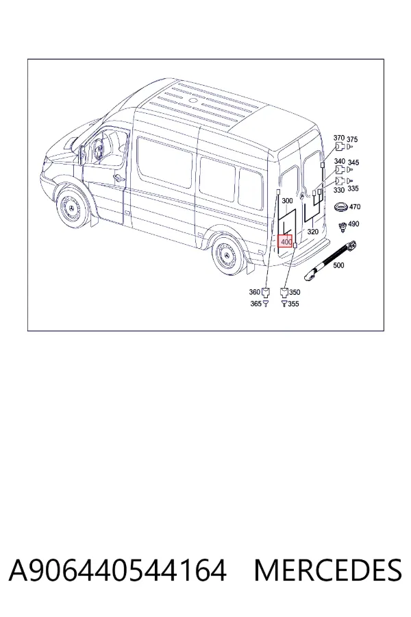 Купити A9064405441 Mercedes 