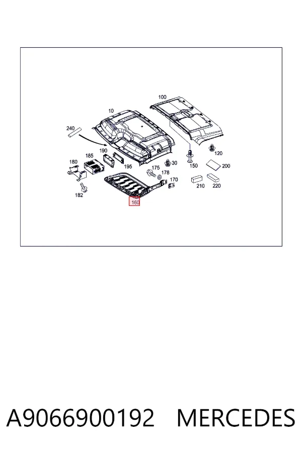  A9066900192 Mercedes