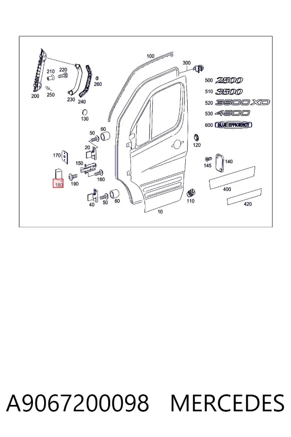  A9067200098 Mercedes