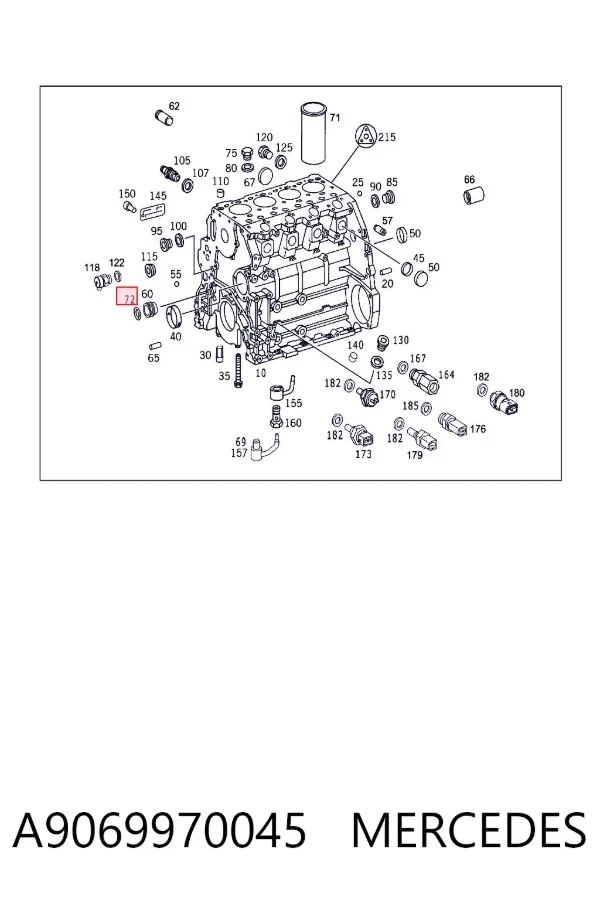  A9069970045 Mercedes