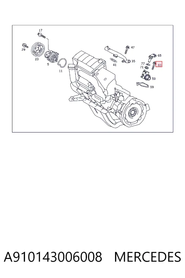  A910143006008 Mercedes