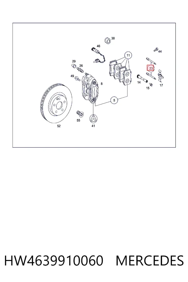  HW4639910060 Mercedes