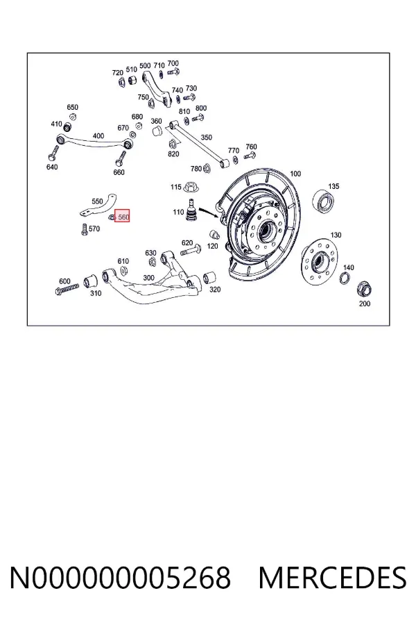  N000000005268 Mercedes