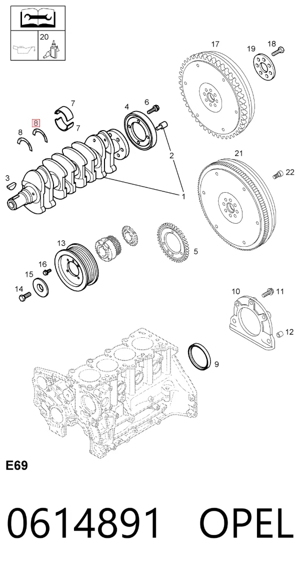  0614891 Opel