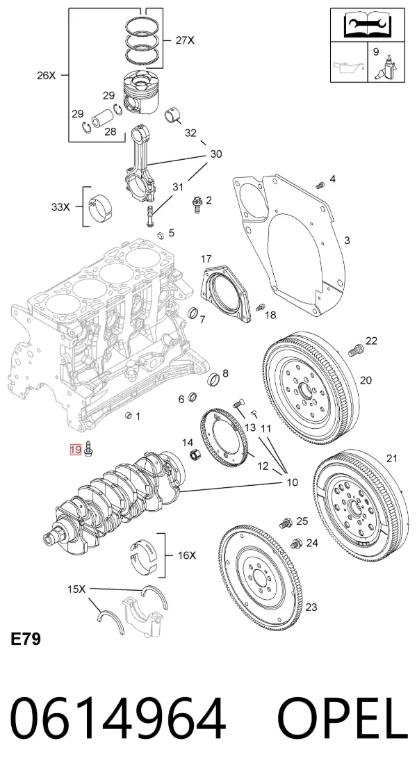  0614964 Opel