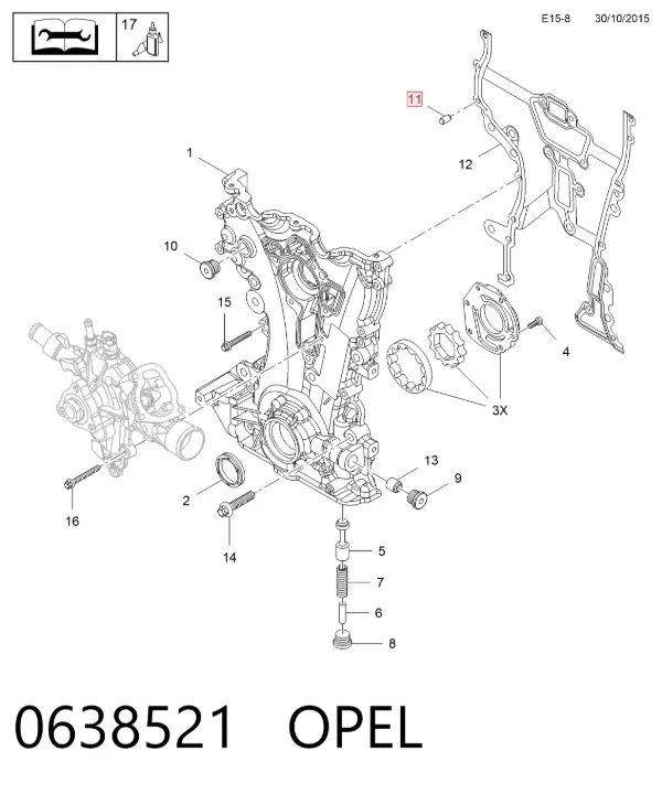  0638521 Opel