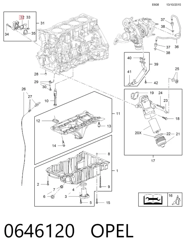 Клапан регулювання тиску масла 55575506 General Motors