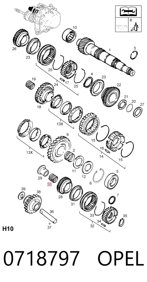  0718797 Opel