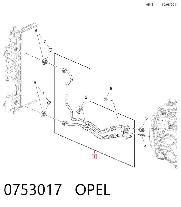  0753017 Opel