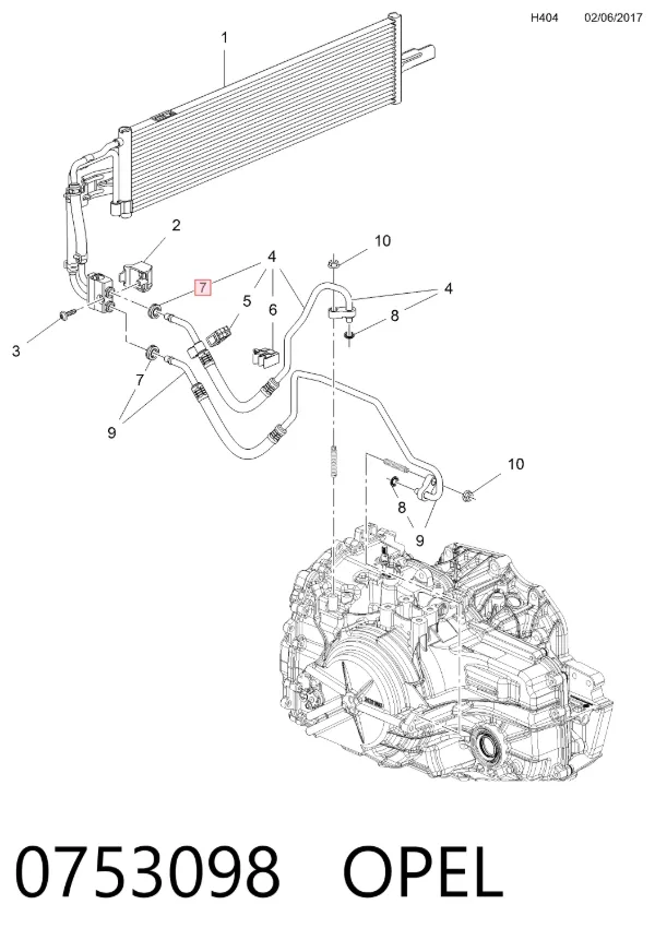  0753098 Opel
