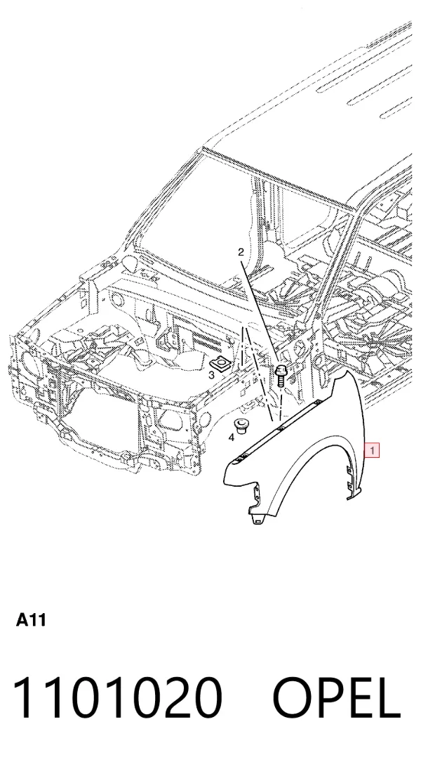  97148604 Opel
