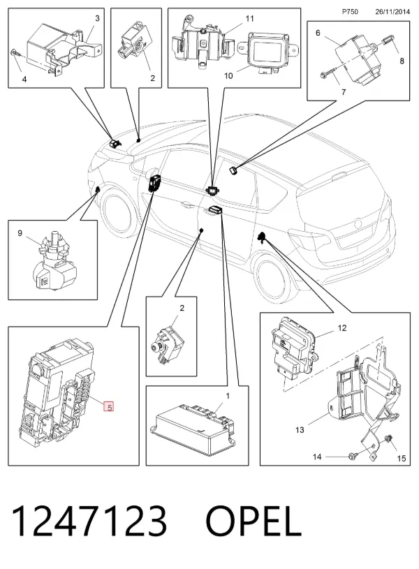  13349932 Opel