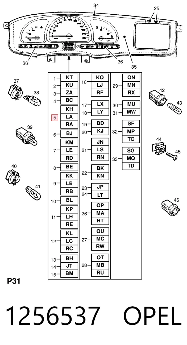  90542366 General Motors