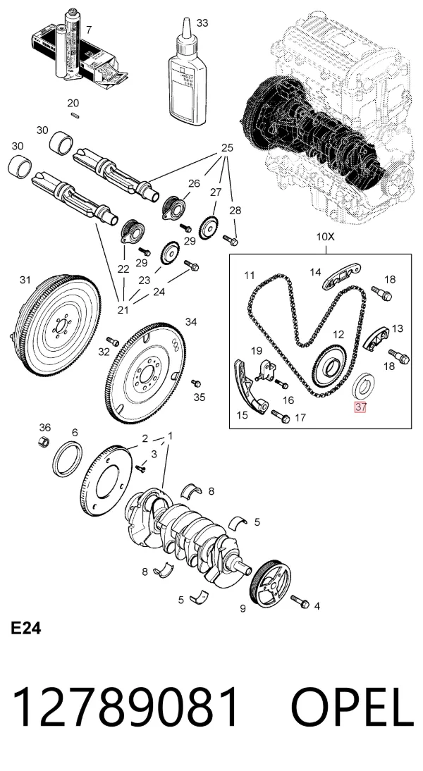  12789081 Opel