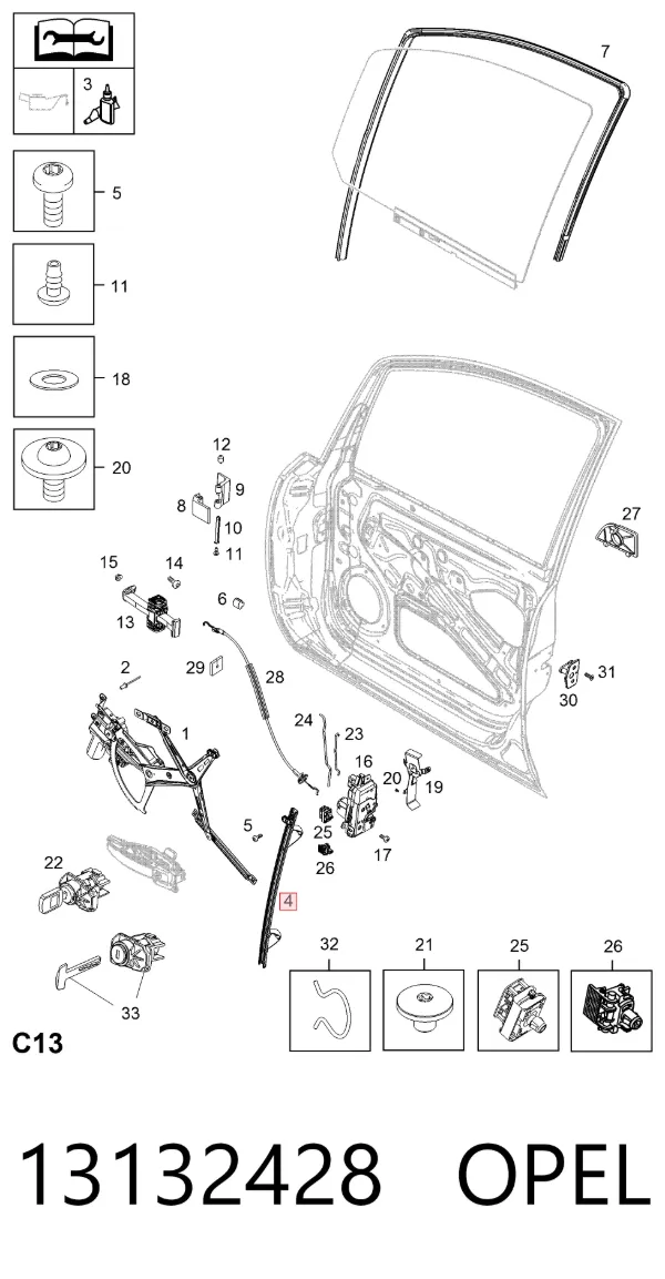  13132428 Opel
