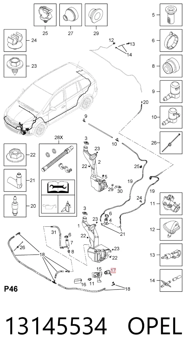  13145534 Opel