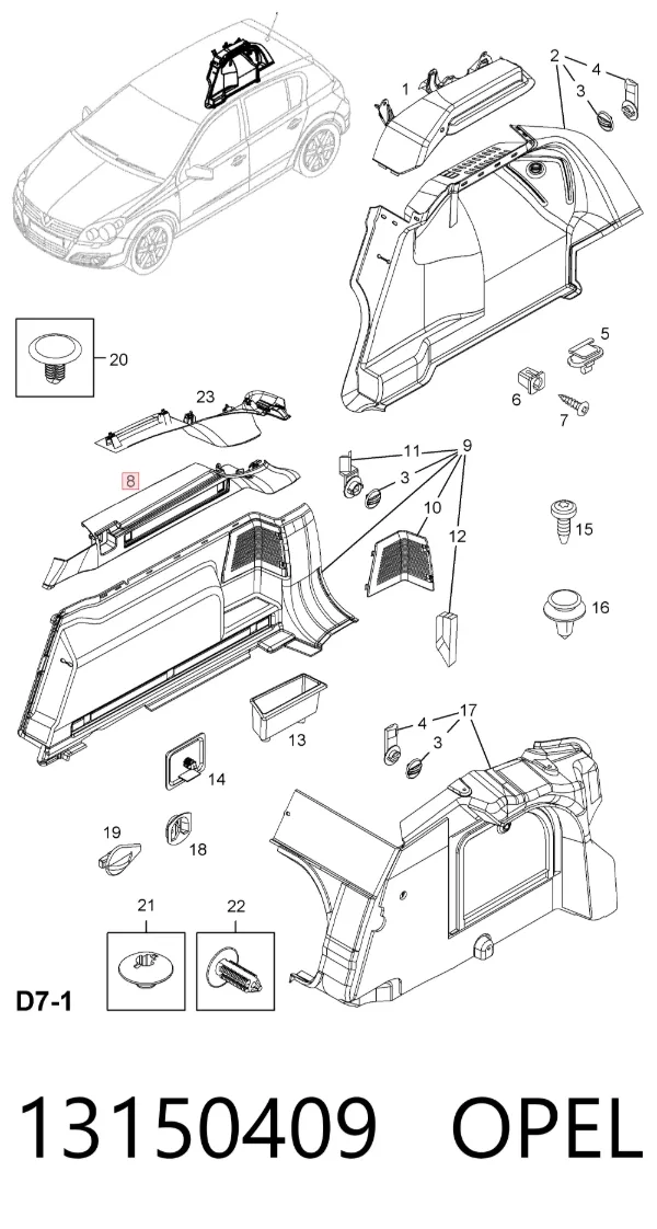  13150409 Opel