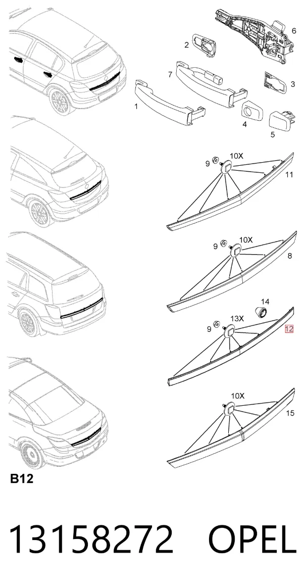  13158272 Opel