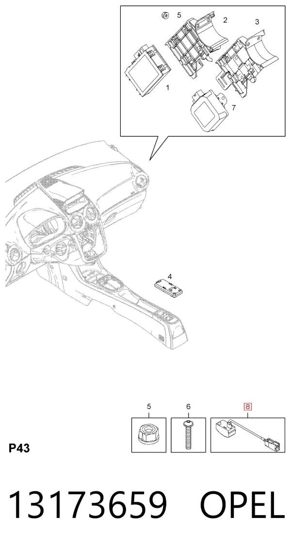  13173659 Opel