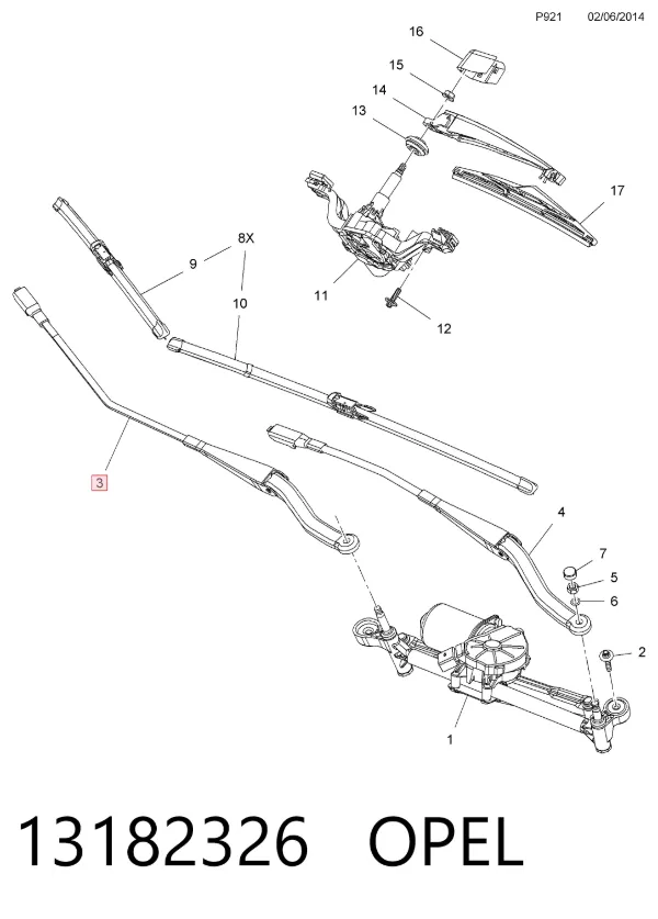  13182326 Opel