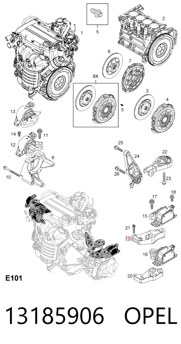  13185906 Opel