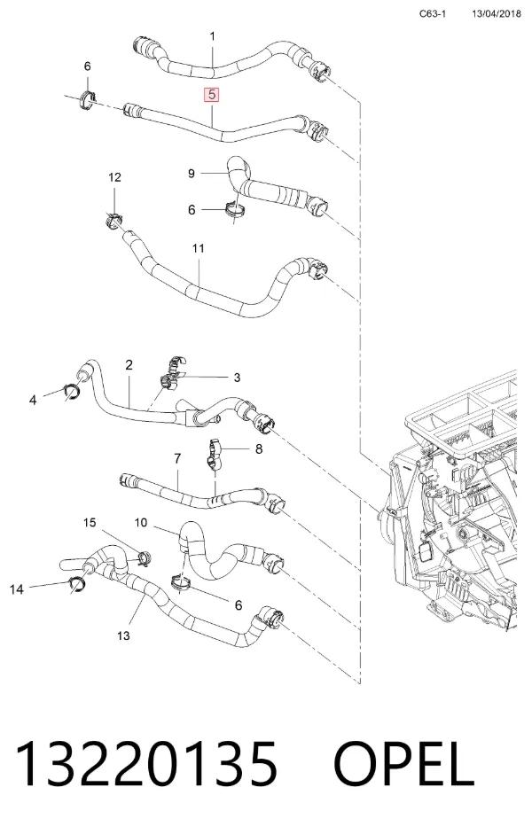  13220135 Opel