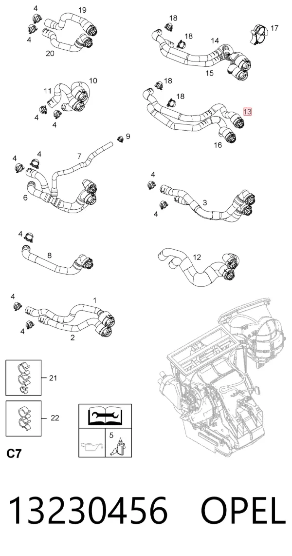  13230456 Opel