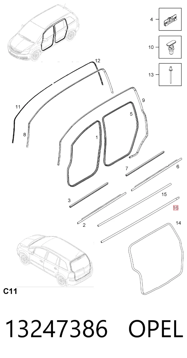 13247386 Opel