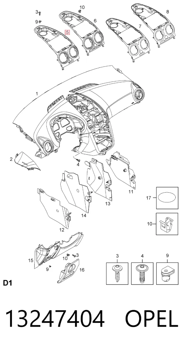  13247404 Opel