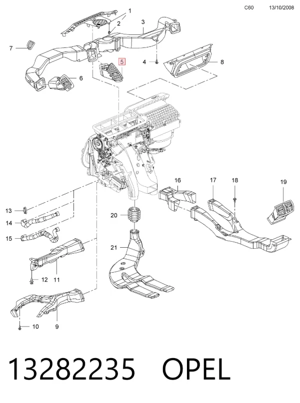  13282235 Opel