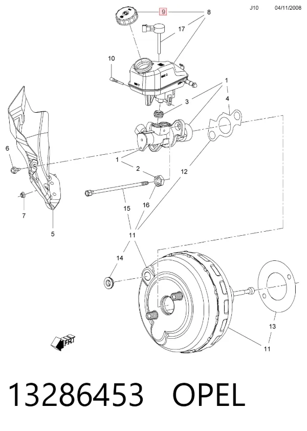  13286453 Opel
