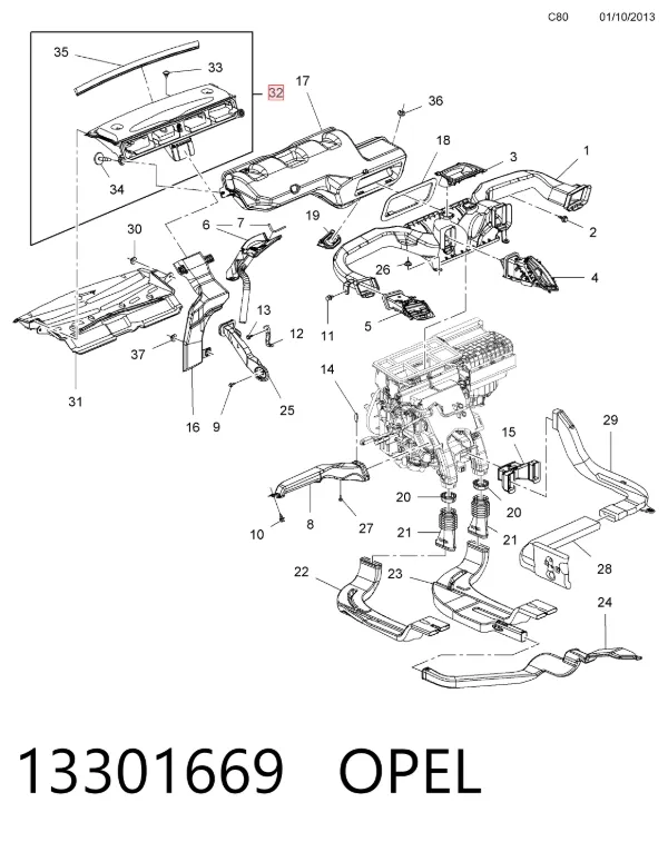  13301669 Opel