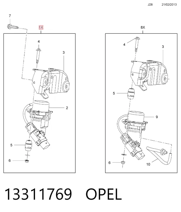  13311769 Opel