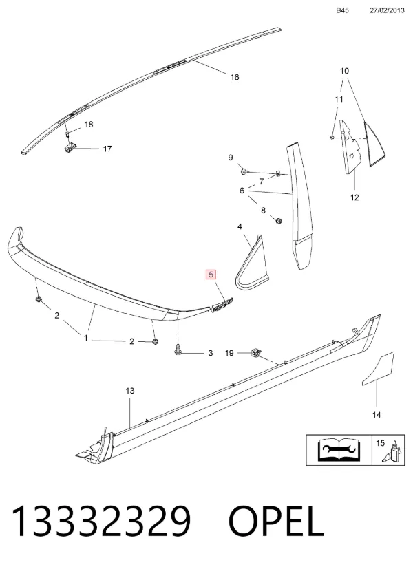  13332329 Opel