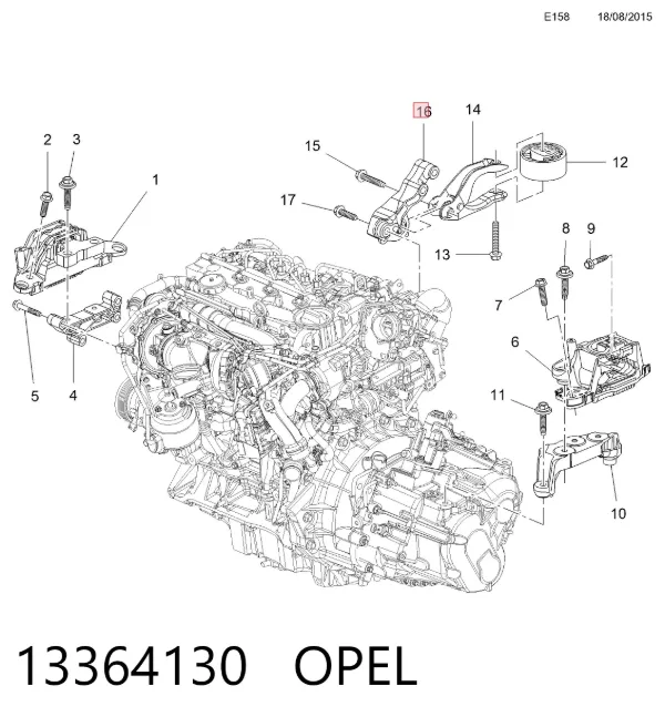  13364130 Opel