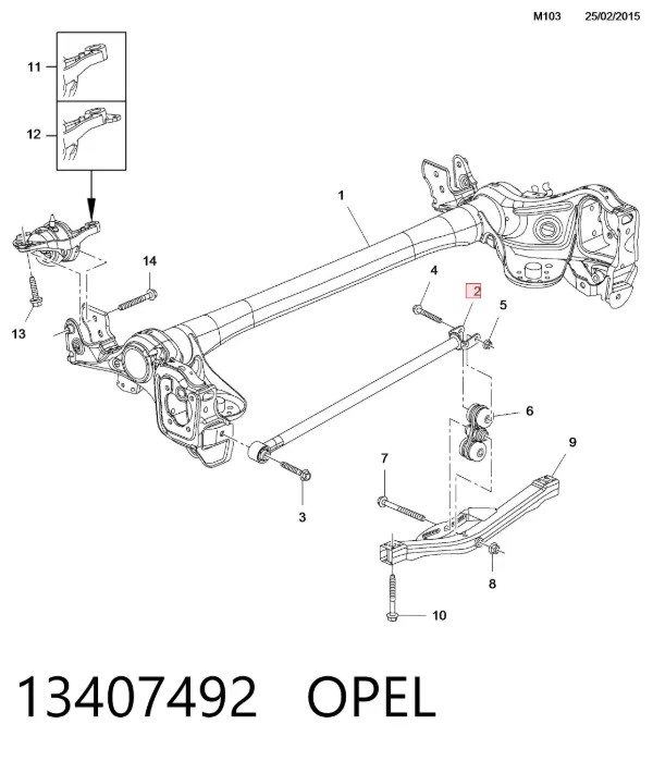  13407492 Opel