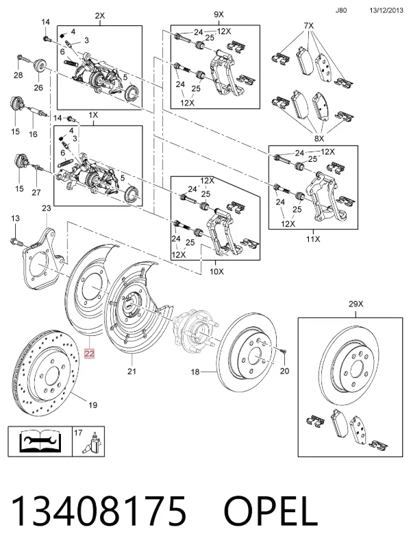  13408175 Opel