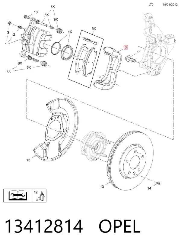 13412814 Opel