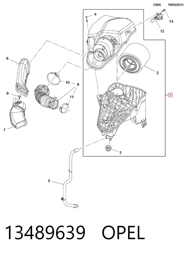  13489639 Opel